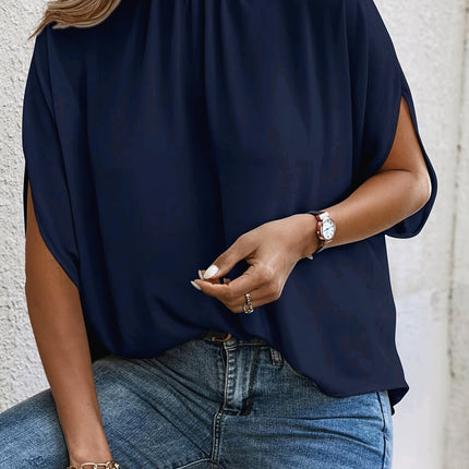 Blusa Morcego Elegante Plus Size