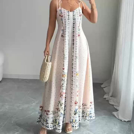 Vestido Floral Maxi Plus Size