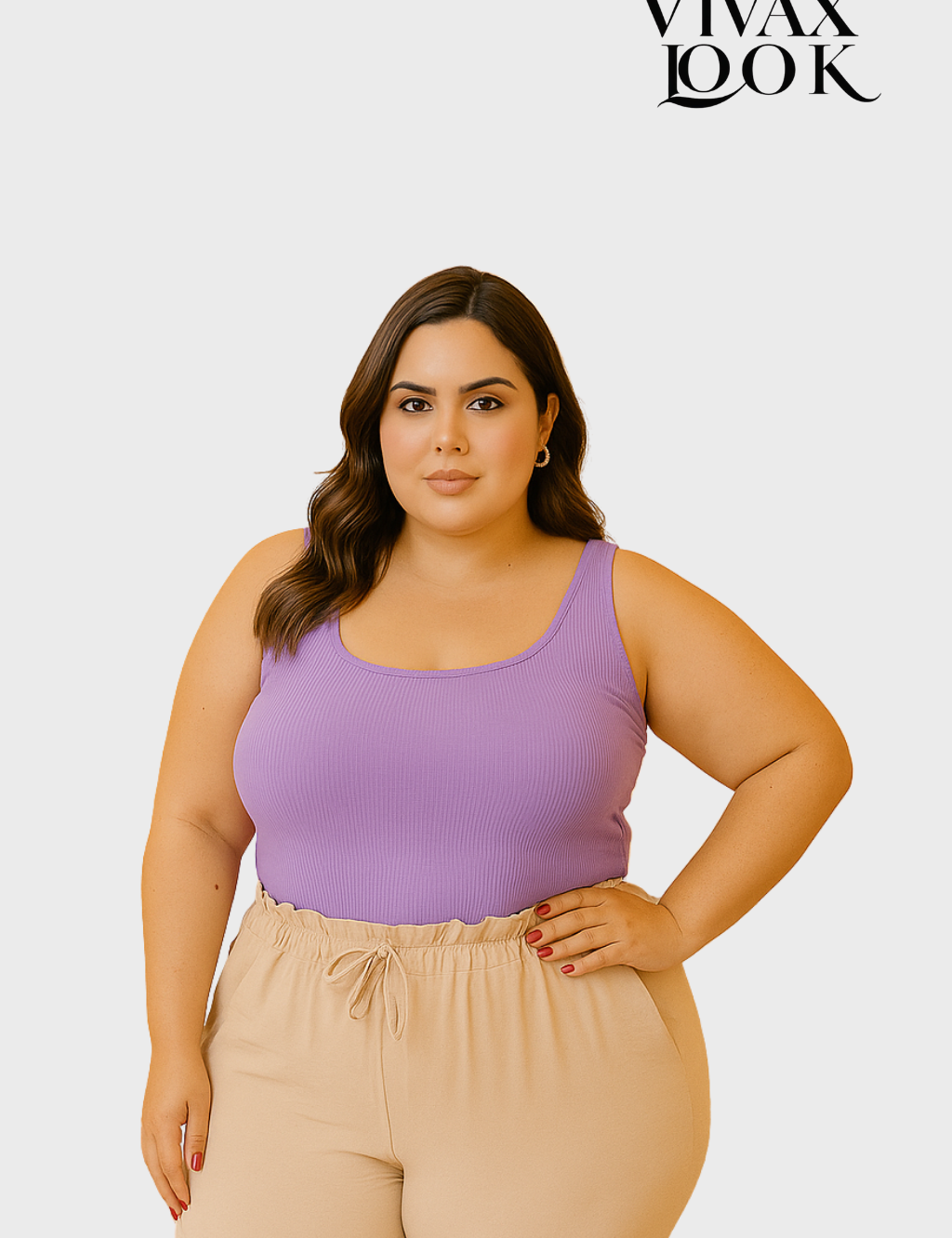 Calça Pantalona Plus Size - Elegância e Conforto com Caimento Impecável