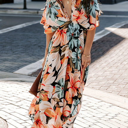 Vestido Sexy Fenda Plus Size