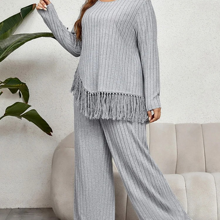 Conjunto Plus Size Elegância Outono