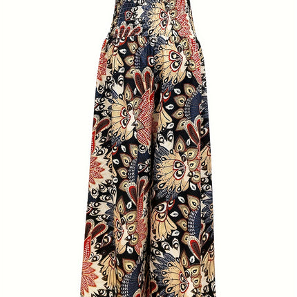 Calça Floral Boho Plus Size