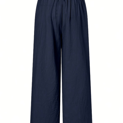 Calça Fenda Casual Plus Size