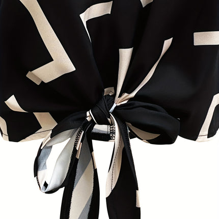 Blusa Ombro Estampada Plus Size