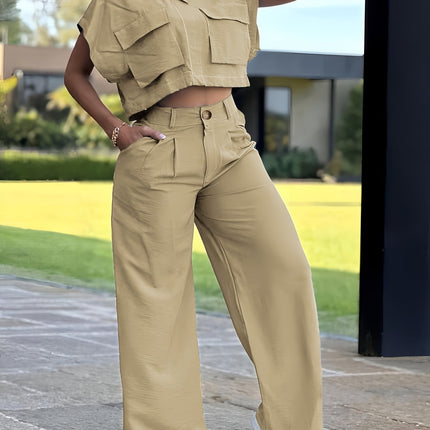 Conjunto Camisa & Calça Plus Size