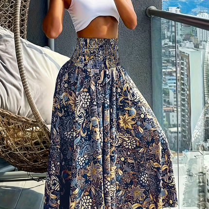 Calça Floral Boho Plus Size