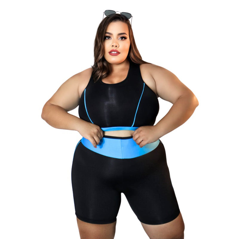 Conjunto Fitness Plus Size - Vivax Look