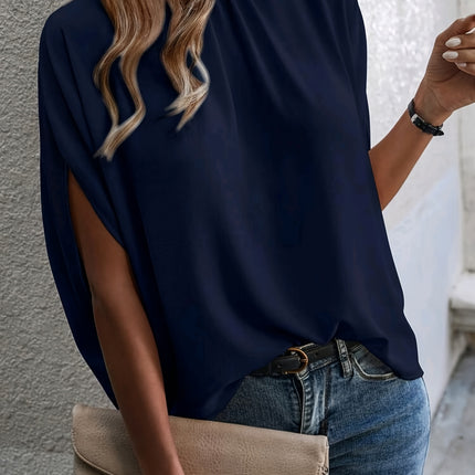 Blusa Morcego Elegante Plus Size