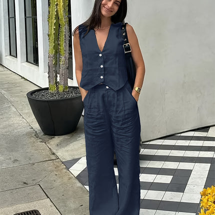 Conjunto Regata & Calça Plus Size