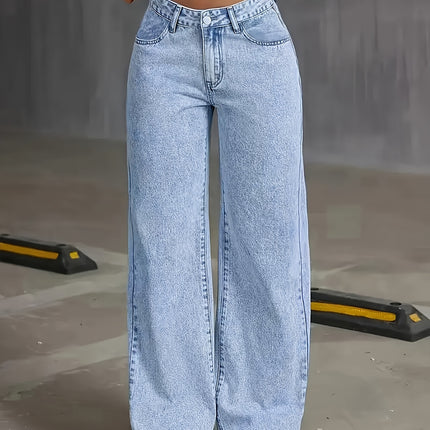 Calça Jeans Reta Plus Size