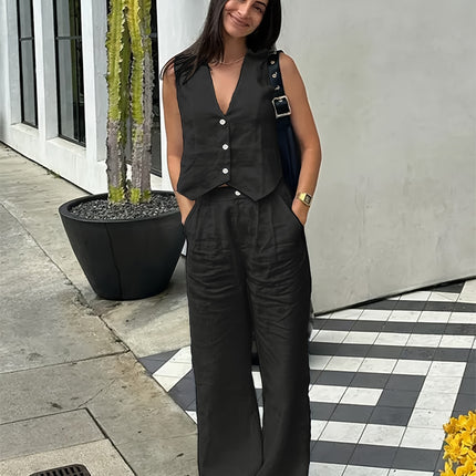 Conjunto Regata & Calça Plus Size