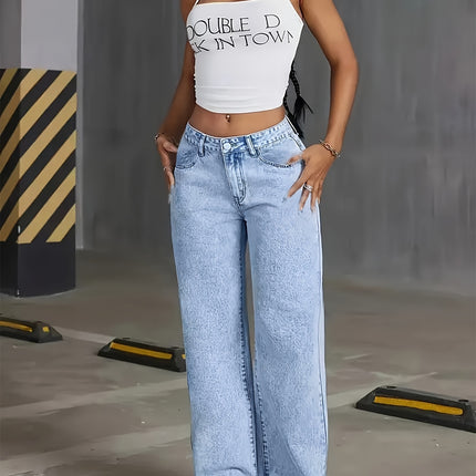 Calça Jeans Reta Plus Size