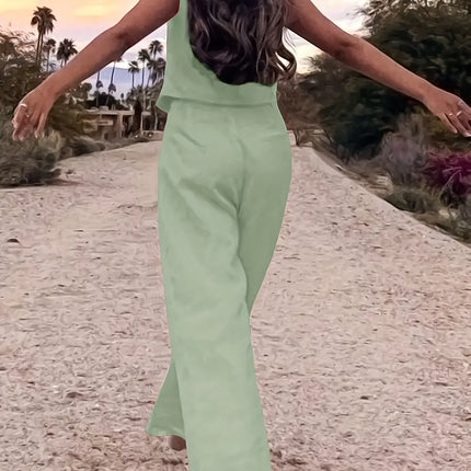 Conjunto Regata & Calça Plus Size