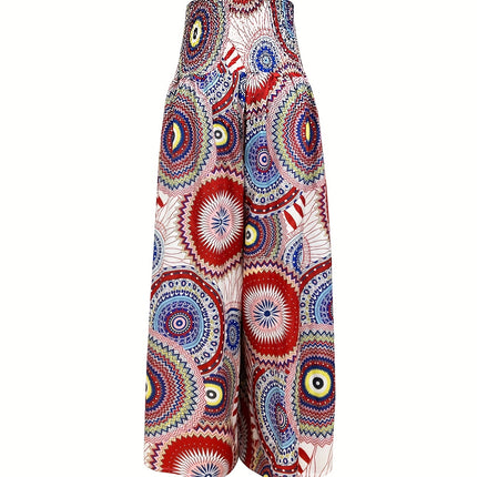 Calça Floral Boho Plus Size