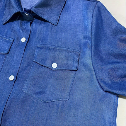 Vestido Camisa Solto Plus Size