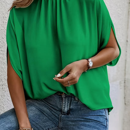 Blusa Morcego Elegante Plus Size