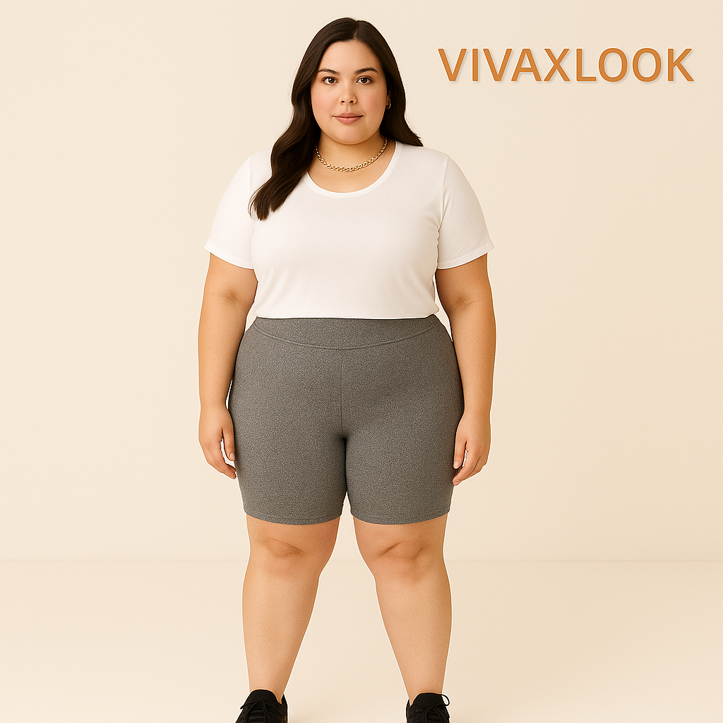 Bermuda Legging: Versatilidade e Conforto (P ao Plus Size)