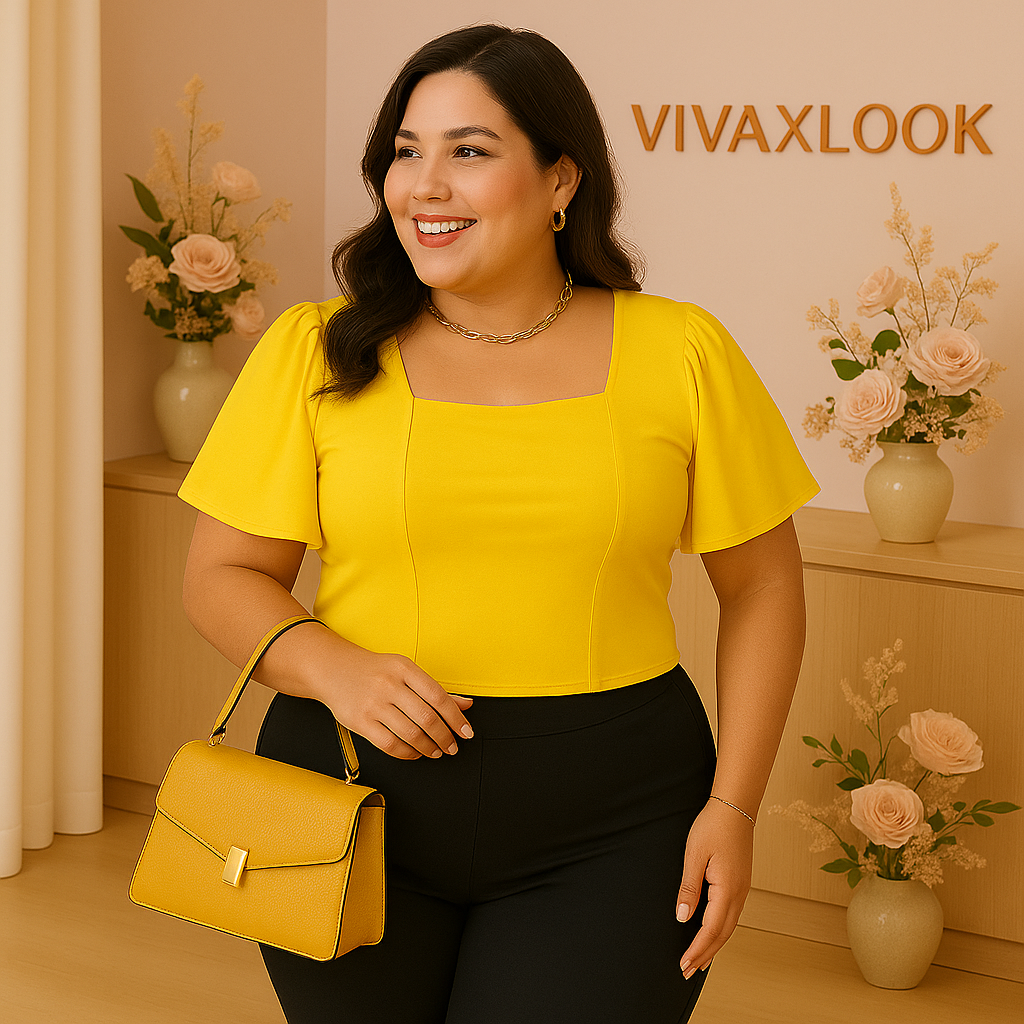 Blusa Suplex Plus Size - Conforto e Estilo para o Dia a Dia