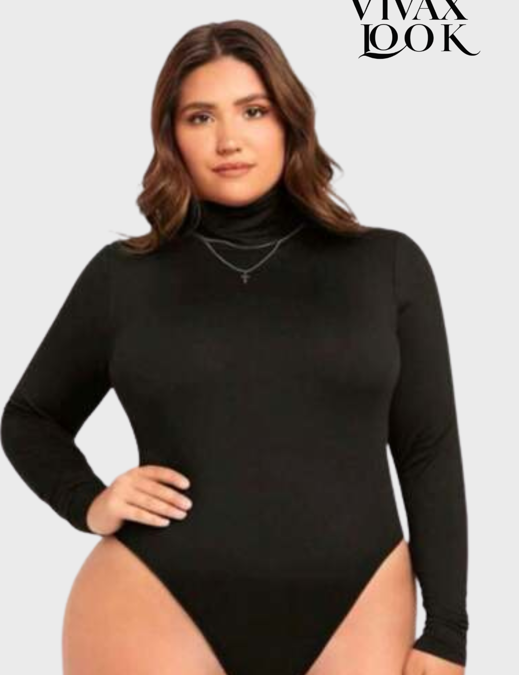 Body Plus Size Manga Longa Suplex