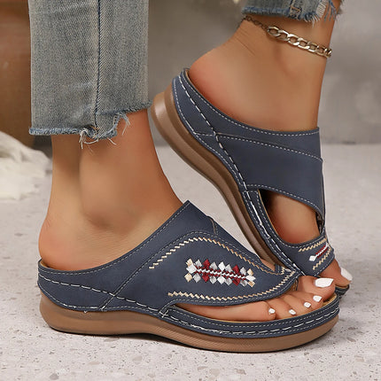 Chinelo Feminino Anabela Premium