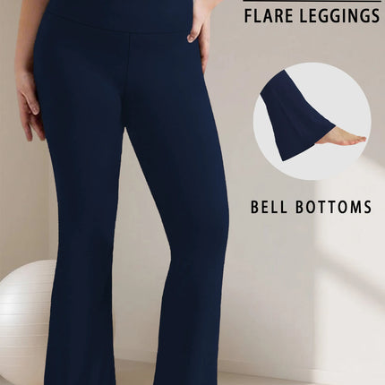Calça Legging Flare Cintura Alta Feminina – Conforto e Estilo para o Dia a Dia