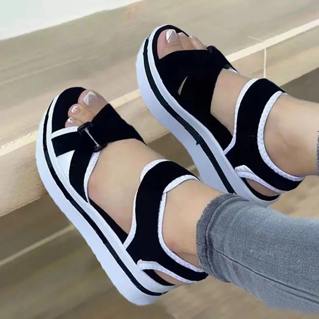 Sandália Cunha com Velcro – Casual