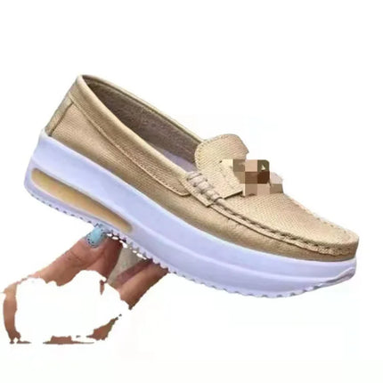 Mocassim com Fivela Metálica