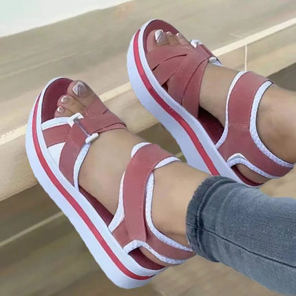 Sandália Cunha com Velcro – Casual