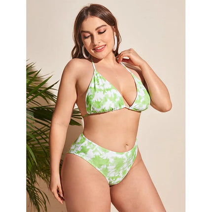 Tamanho grande split maiô feminino sexy biquíni três peças conjunto novo reunião sem costas biquíni para mulher elegantes casual y2k