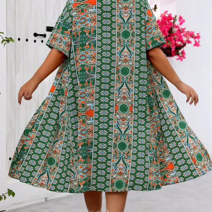 Gibsie plus size verão conjunto de duas peças para mulheres férias longo quimono cardigan com shorts estilo praia boho impressão conjuntos de roupas