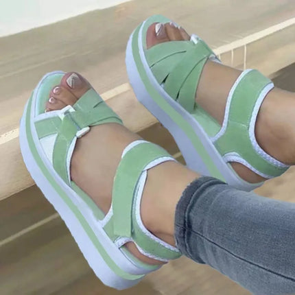 Sandália Cunha com Velcro – Casual