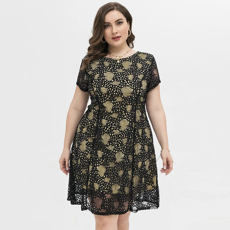 Vestido Andressa Plus Size Amarelo - Vivax Look