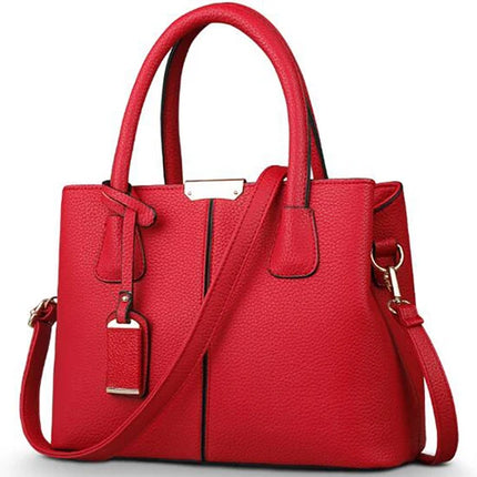 Bolsa feminina em couro PU