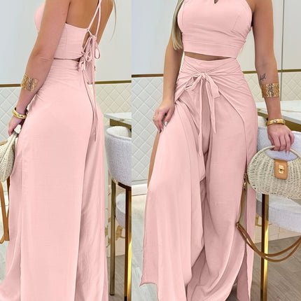 Conjunto Top e Calças 10160 Plus Size