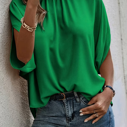 Blusa Morcego Elegante Plus Size