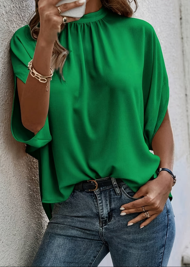 Blusa Morcego Elegante Plus Size