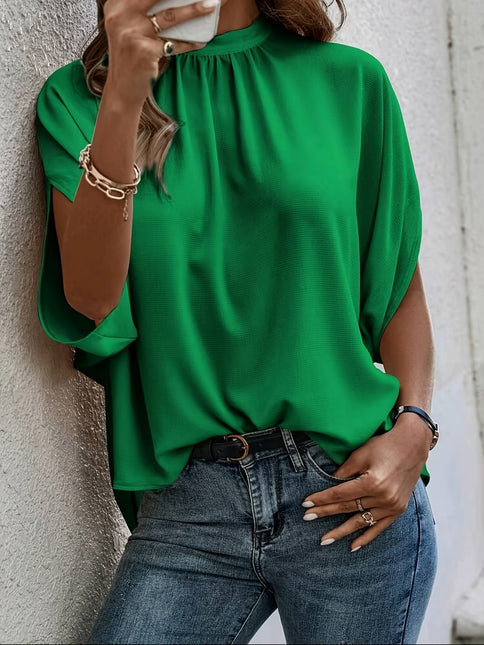 Blusa Morcego Elegante Plus Size