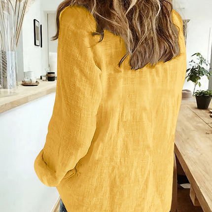 Camisa Denim Clássica Plus Size