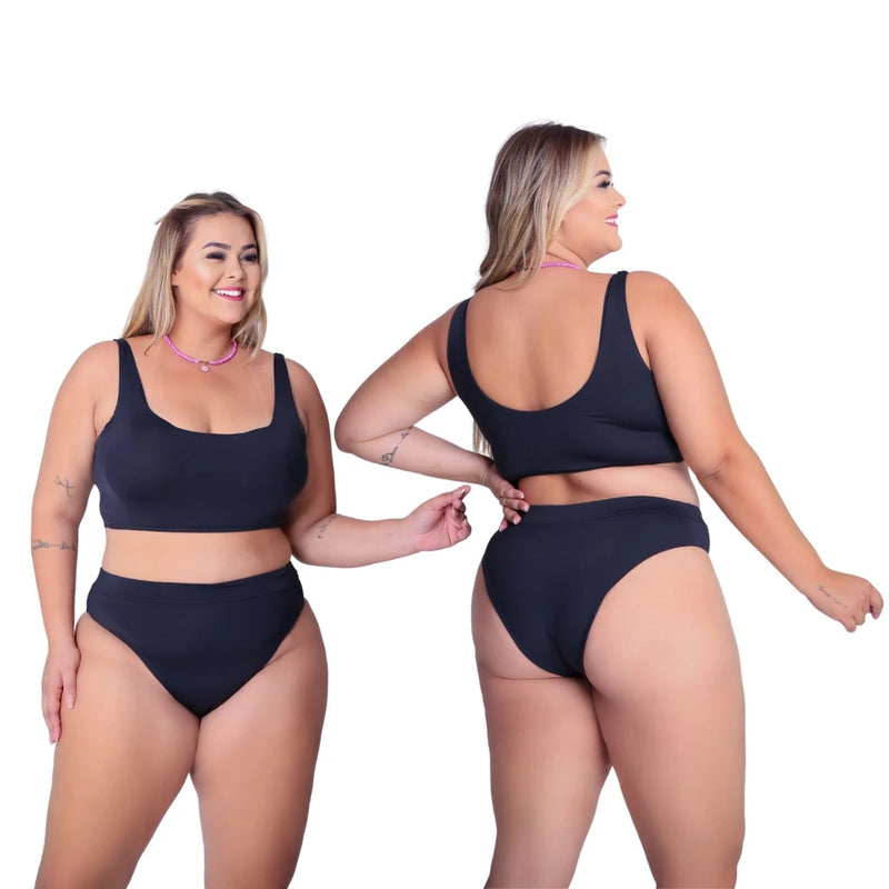 Biquini Hot Pants Plus Size - Vivax Look