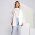 Blazer Acinturado Branco