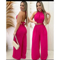 Cropped e Pantalona Duna Pink - Vivax Look