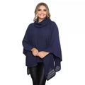 Poncho Tricô Gola Alta - Vivax Look