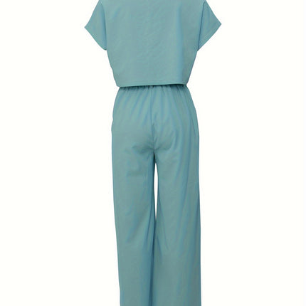 Conjunto Camisa & Calça Plus Size