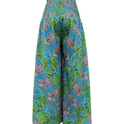 Calça Floral Boho Plus Size