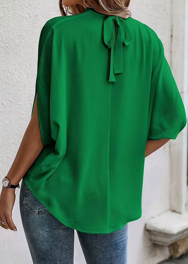 Blusa Morcego Elegante Plus Size