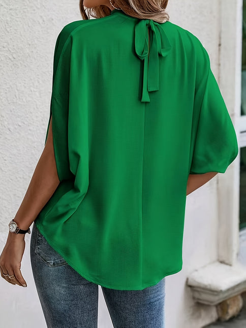 Blusa Morcego Elegante Plus Size