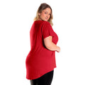 Blusa Tapa Bumbum Plus Size Bordo