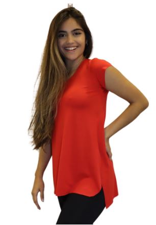 Blusa Tapa Bumbum Vermelho