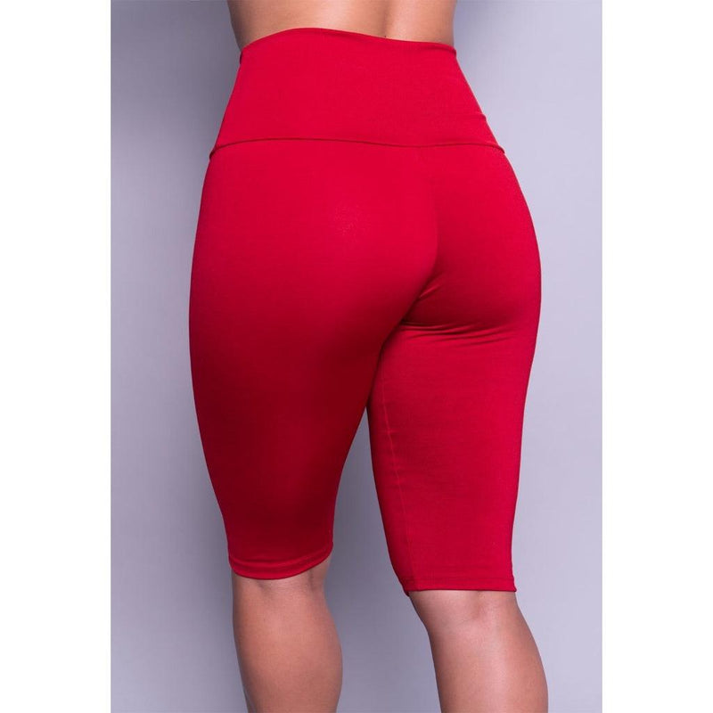 Bermuda Legging vermelho