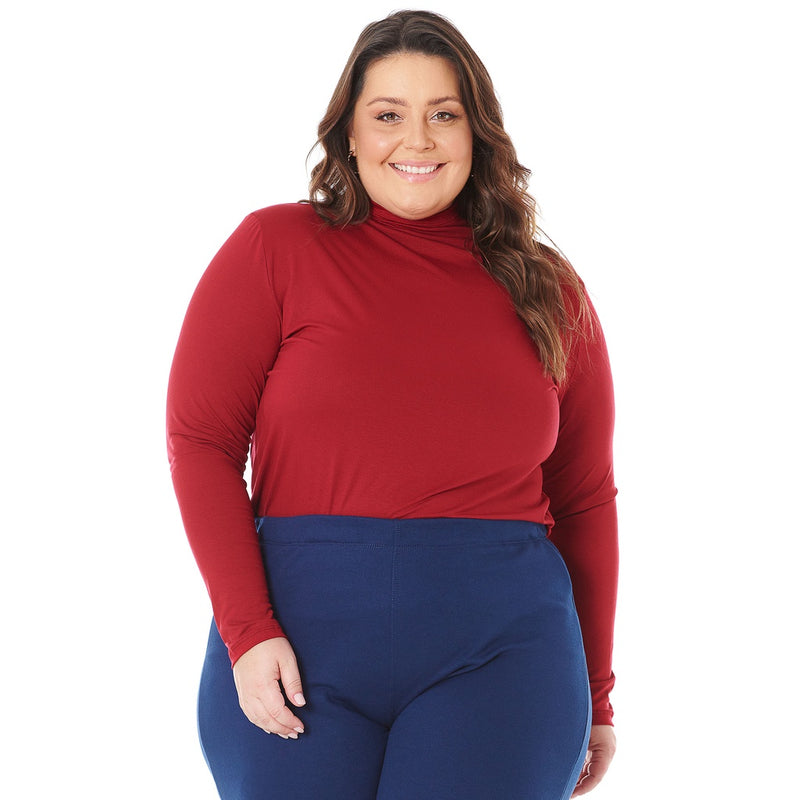 Cacharel Plus Size Bordo